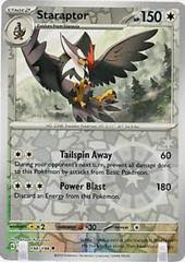 Staraptor #150 reverse holo Pokémon kaart uit de Scarlet & Violet basisset