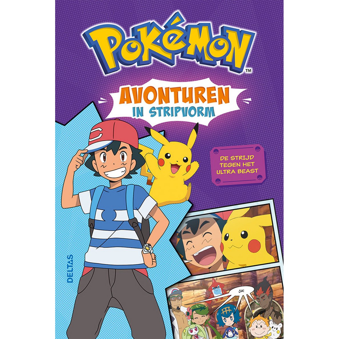 Pokémon Avonturen in Stripvorm De Strijd tegen Ultra Beast stripboek