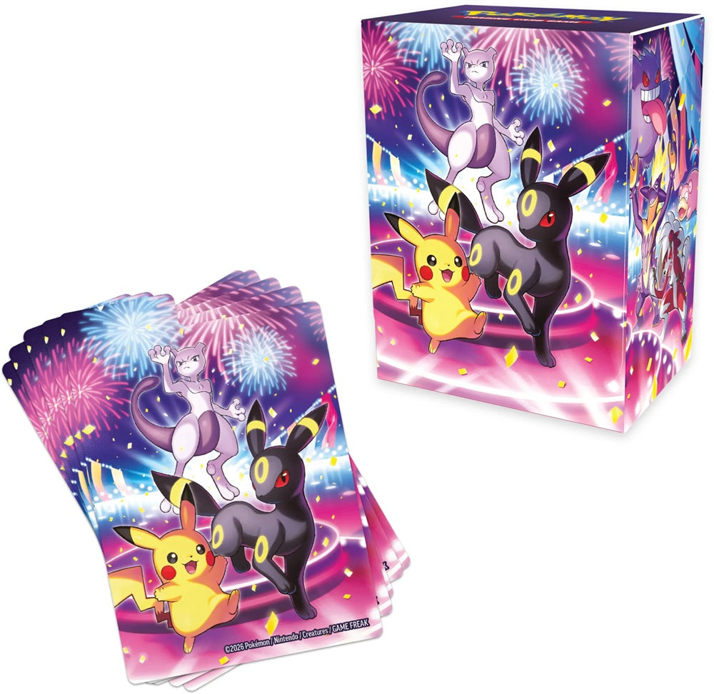 De luxe opbergbox en deckbox met handige organisers voor het sorteren van je Pokémon-kaarten.