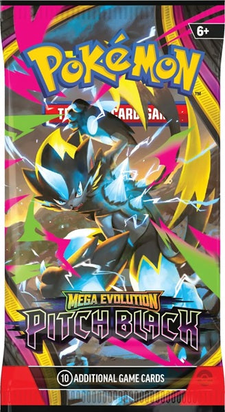 Pokémon TCG Mega Evolution Pitch Black Booster Pack met Mega Zeraora ex