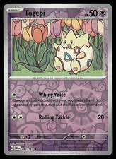 Togepi #083 Reverse Holo kaart uit Pokémon Obsidian Flames set