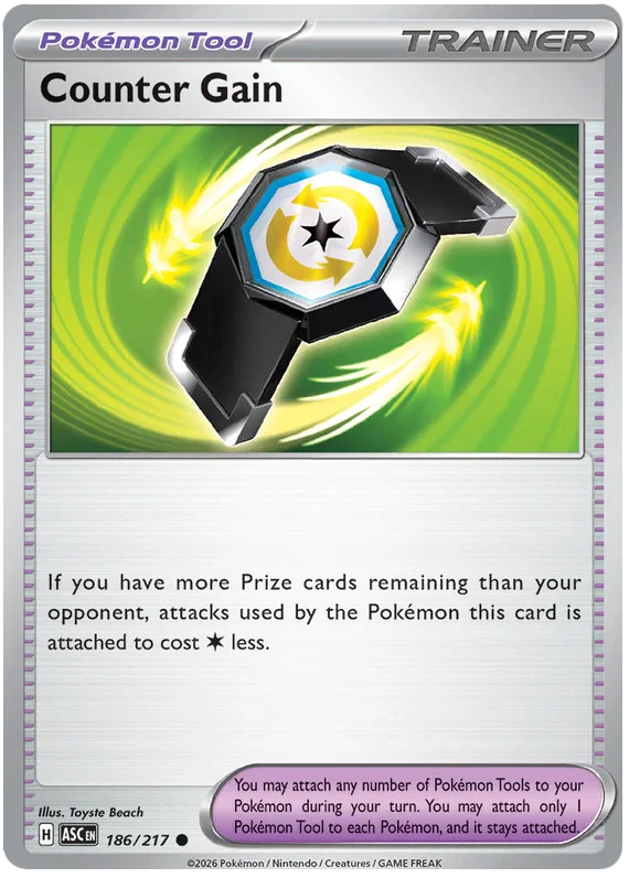 Riftbound TCG Counter Grain #186 common kaart uit de set Ascended Heroes