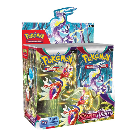 Pokémon Scarlet & Violet Base Set Booster Box – 36 boosterpacks voor verzamelaars en spelers.