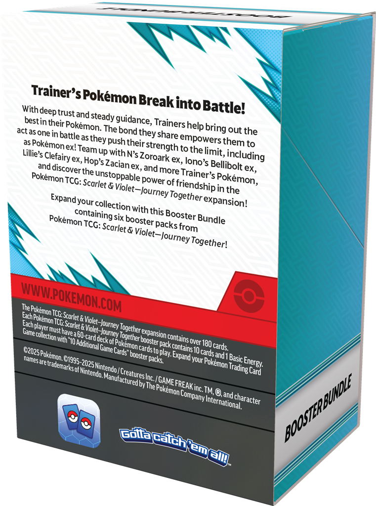 Scarlet & Violet Journey Together booster bundle Pokémon kaarten