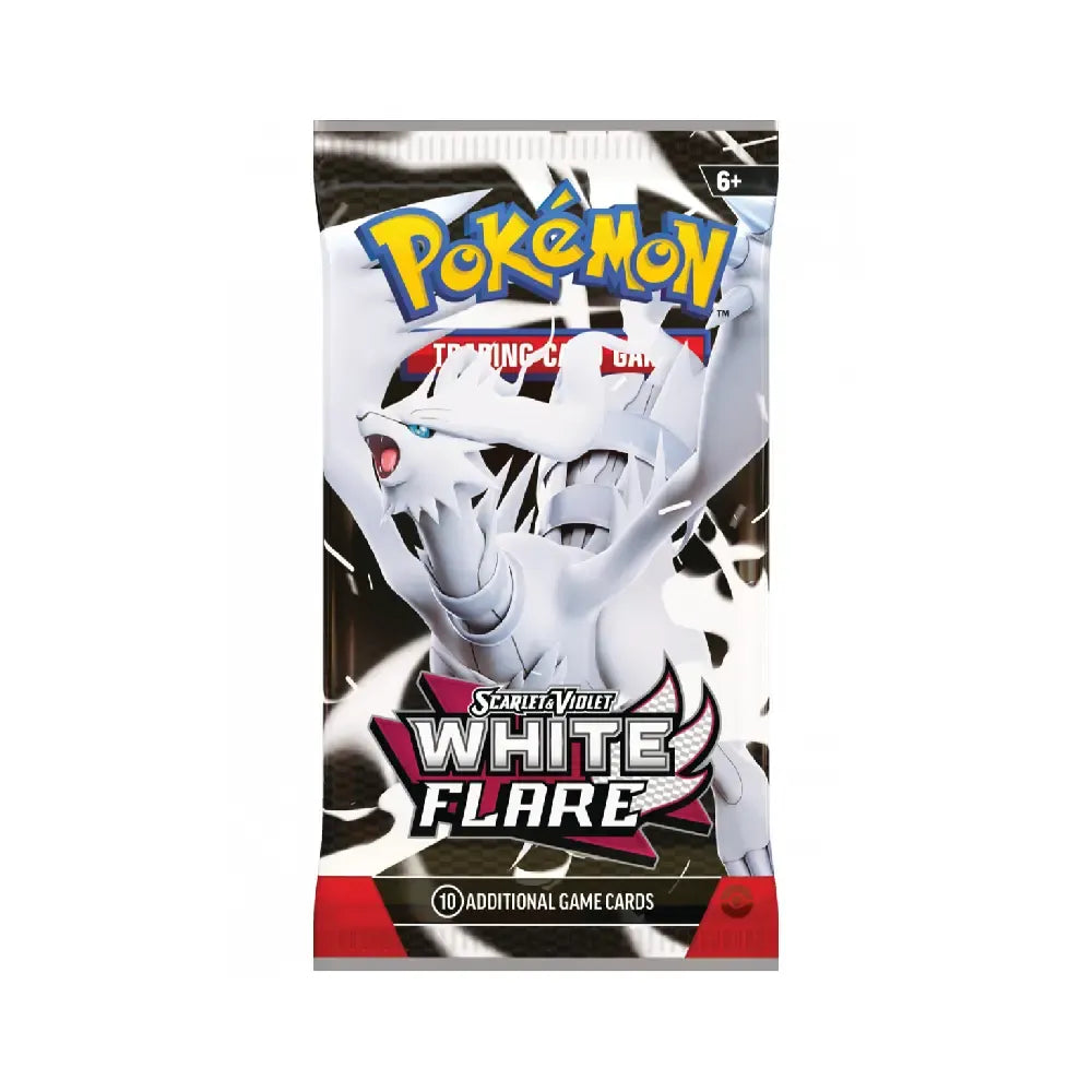 Pokémon Scarlet & Violet White Flare losse boosterpack met 10 kaarten