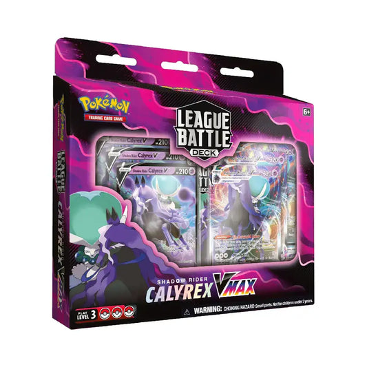 Pokémon Shadow Rider Calyrex VMAX League Battle Deck compleet speelbaar deck met accessoires