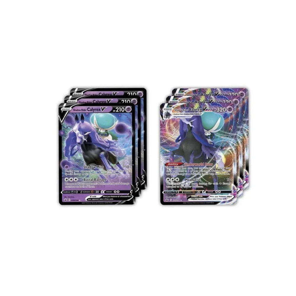 Pokémon Shadow Rider Calyrex VMAX League Battle Deck compleet speelbaar deck met accessoires