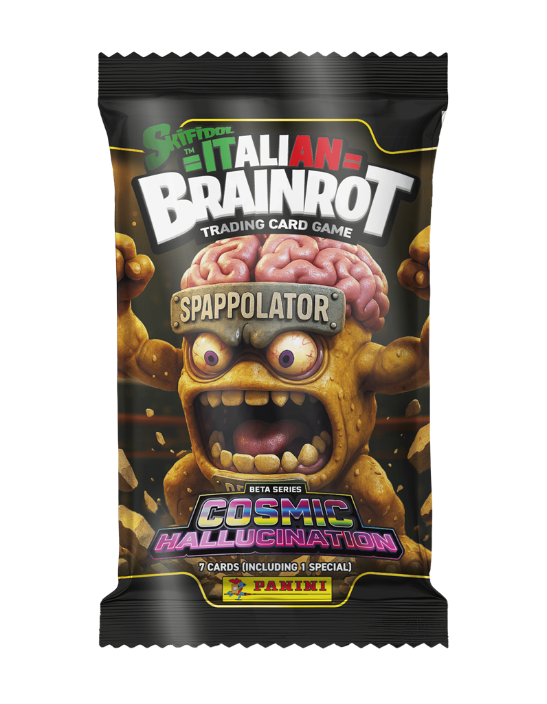 Skifidol Italian Brainrot TC 2 Cosmic Hallucination Booster Pack met 7 kaarten (verschillende artworks beschikbaar)