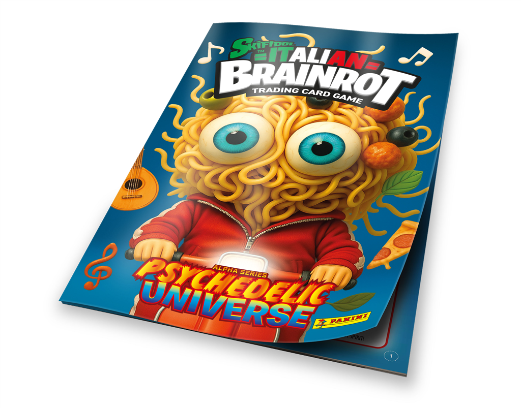 Skifidol Italian Brainrot Psychedelic Universe Starter Pack met verzamelboek en boosterpack