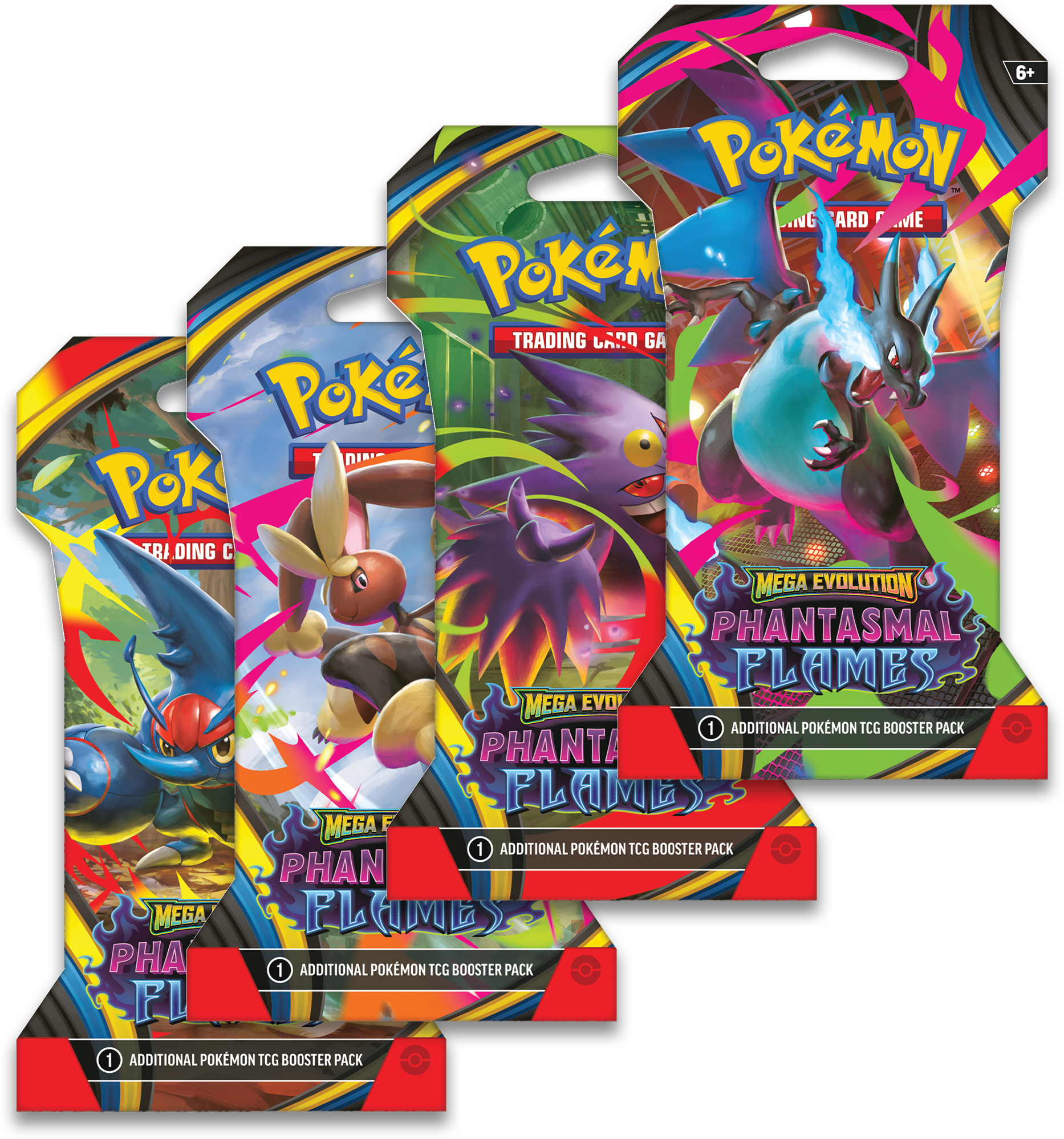 Phantasmal Flames Sleeved Booster met willekeurige artwork