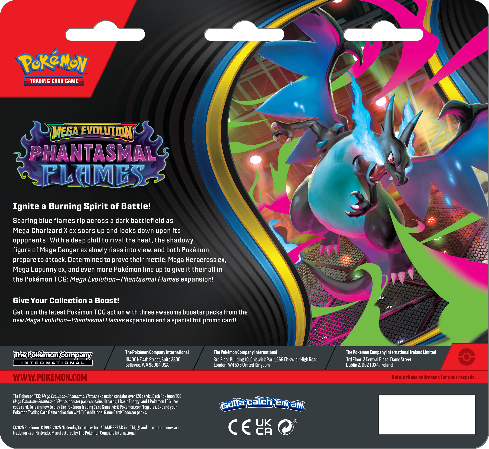 Phantasmal Flames 3-Blister Pack Sneasel met promo kaart en drie boosterpacks