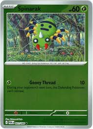Spinarak Reverse Holo #001 losse Pokémon kaart uit de Perfect Order set