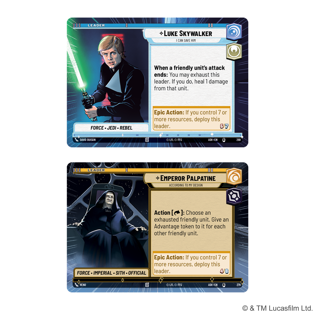 Star Wars Unlimited Ashes of the Empire Prerelease Box met boosterpacks en accessoires voor het TCG-kaartspel - achteraanzicht
