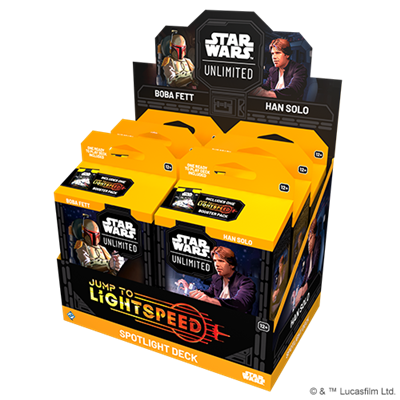 Star Wars Unlimited Jump to Lightspeed Boba Fett Spotlight Deck