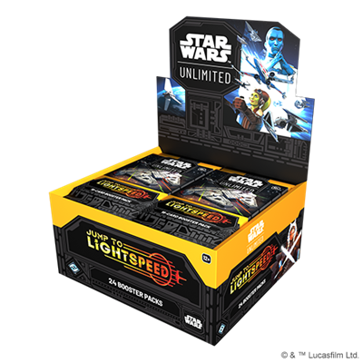 Star Wars Unlimited Jump to Lightspeed Booster Pack met 16 kaarten