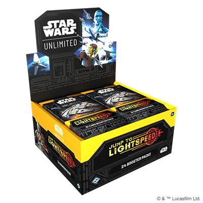 Star Wars Unlimited Jump to Lightspeed Booster Pack met 16 kaarten