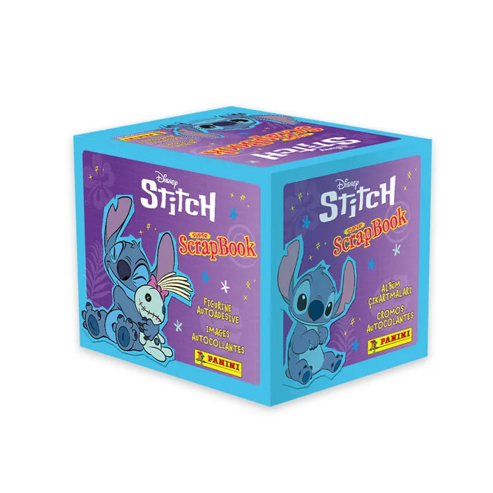 Stitch Super Scrapbook Sticker Booster Box met 36 zakjes en 180 stickers van Disney's Lilo & Stitch