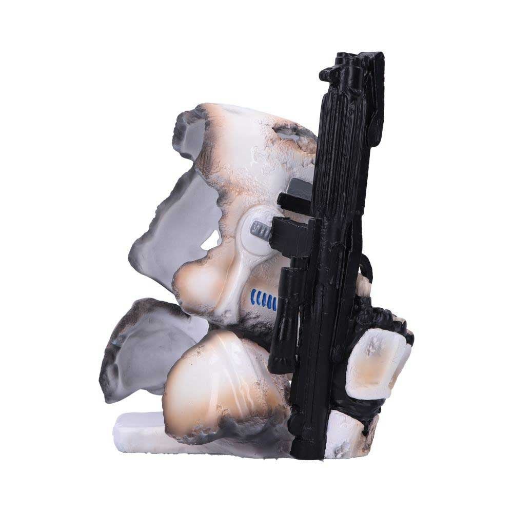 Star Wars Stormtrooper Blasted Bust beeld met battle damage