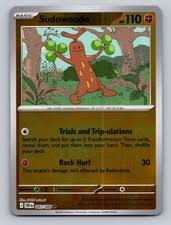 Sudowoodo Reverse Holo #043 Pokémon kaart uit de Chaos Rising set