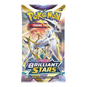 Pokémon Sword & Shield Brilliant Stars losse boosterpack met 10 kaarten