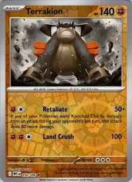 Terrakion Reverse Holo kaart nummer 054 uit de Pokémon set White Flare