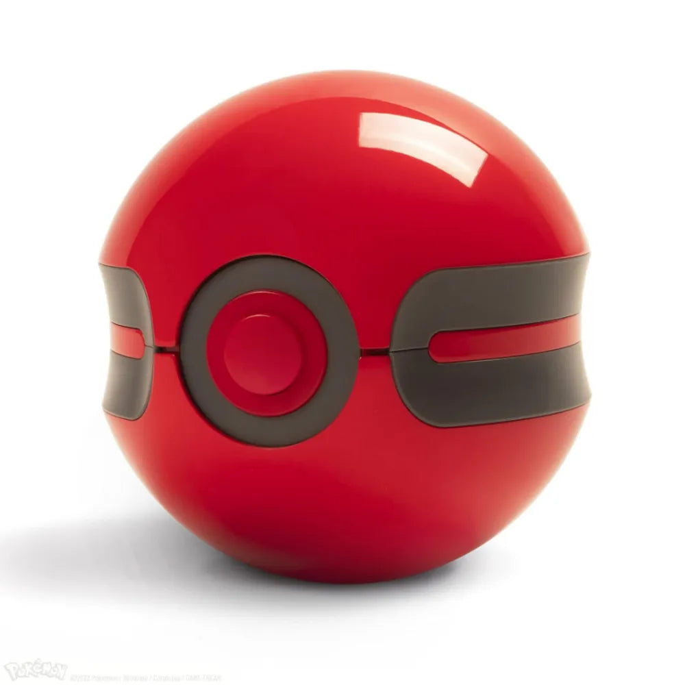 The Wand Company Pokémon Cherish Ball Replica in luxe presentatiebox met verlichting - zijaanzicht