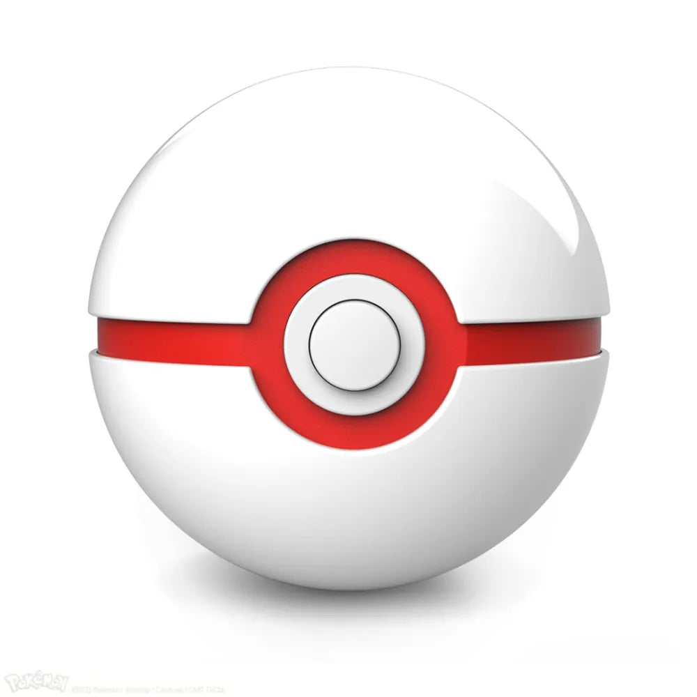 The Wand Company Pokémon Premier Ball Replica in luxe verlichte presentatiecase met metalen afwerking - verpakking