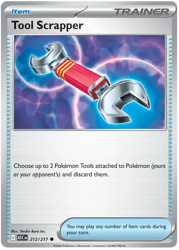 Tool Scrapper #212 common speelkaart uit de Ascended Heroes set