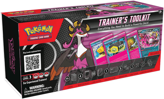 Pokémon Trainer’s Toolkit 2025 met deck, boosterpacks en accessoires