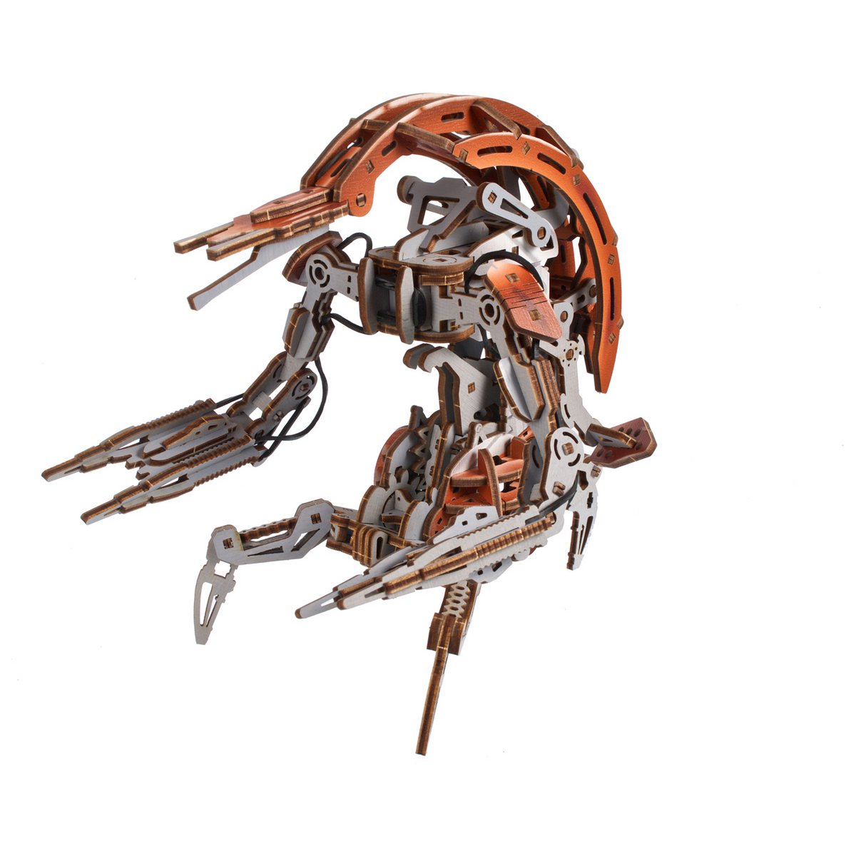 UGears Droideka bouwpakket, houten Star Wars 3D puzzel model met 180 onderdelen - verpakking