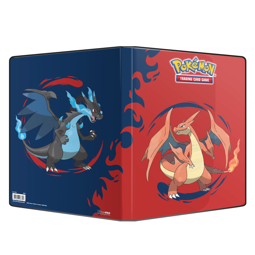 Ultra Pro Charizard 9-pocket portfolio met full-color Charizard cover voor Pokémon kaarten - vooraanzicht