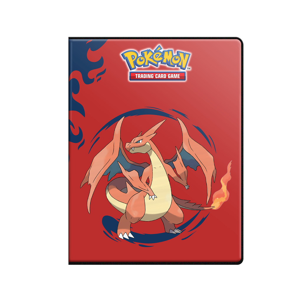 Ultra Pro Charizard 9-pocket portfolio met full-color Charizard cover voor Pokémon kaarten - verpakking
