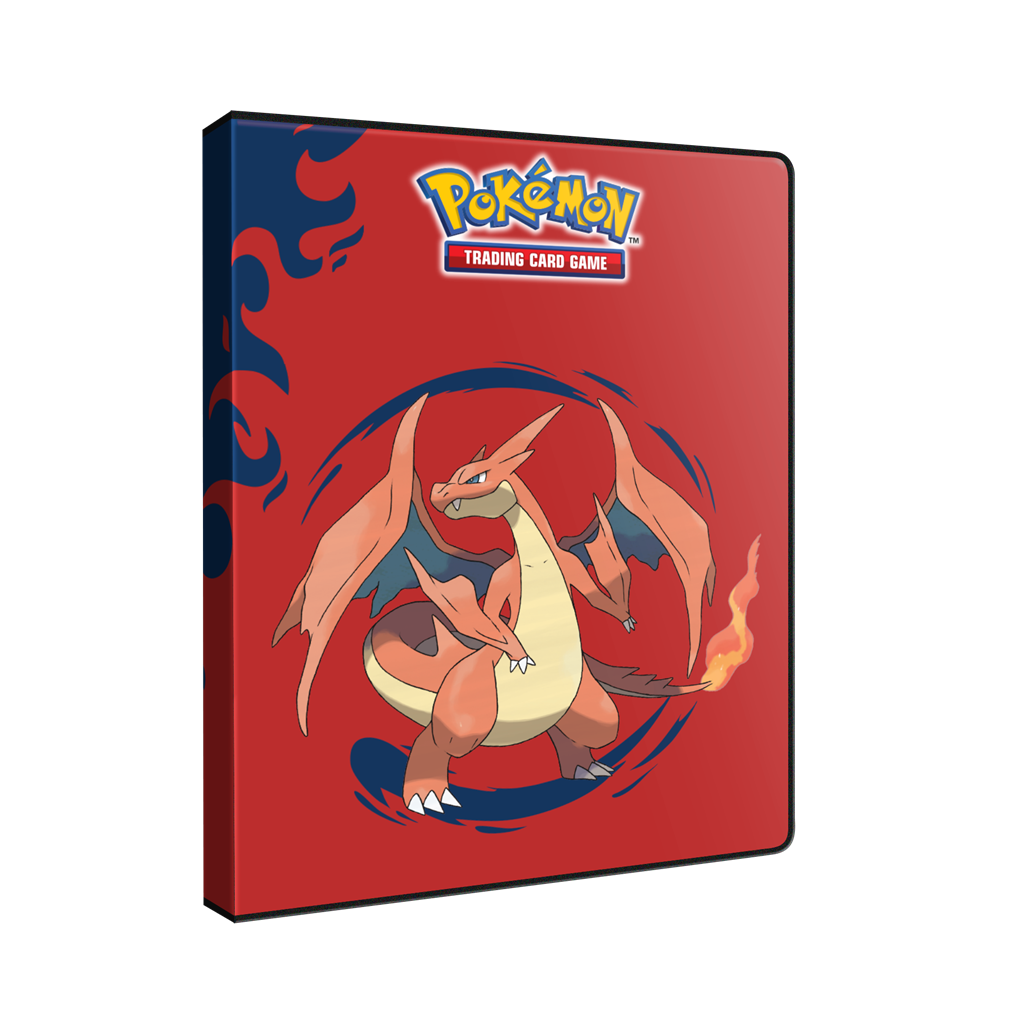 Ultra Pro Charizard 9-pocket portfolio met full-color Charizard cover voor Pokémon kaarten - detailfoto