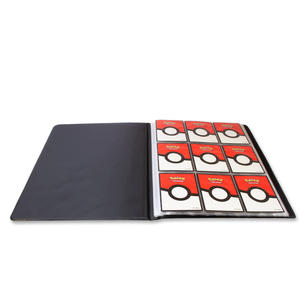 Ultra Pro Charizard 9-pocket portfolio met full-color Charizard cover voor Pokémon kaarten - achteraanzicht