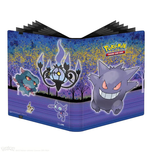 Ultra Pro Pokémon Haunted Hollow Gengar 9 Pocket PRO BINDER verzamelmap met Gengar artwork