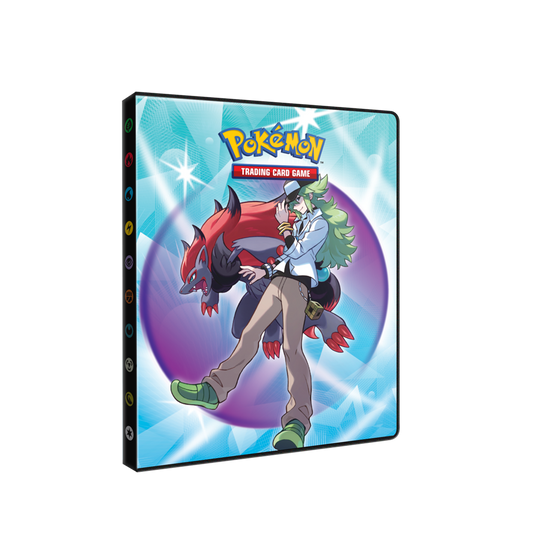 Pokémon verzamelmap SV09 Journey Together 4-pocket met N en Zoroark artwork
