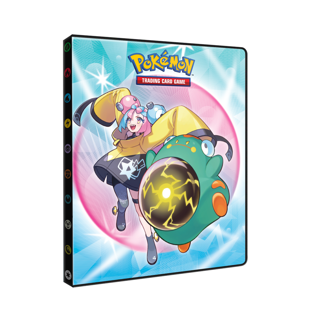 Pokémon SV09 Journey Together 9-pocket verzamelmap met artwork van Iono en Lillie