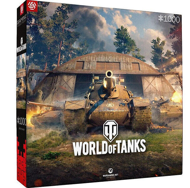 Officiële World of Tanks Roll Out puzzeldoos van 1000 stukjes.