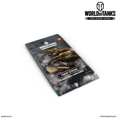 World of Tanks TCG First Strike booster pack met 10 kaarten
