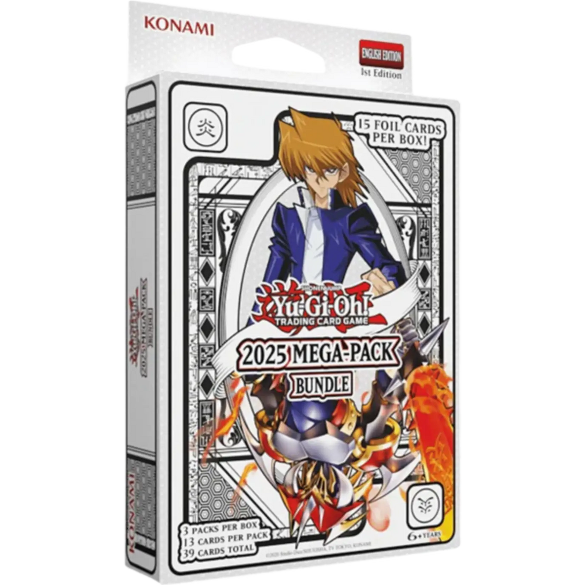 Yu-Gi-Oh! 2025 Mega-Pack Bundle verpakking met willekeurig artwork - verpakking