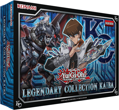 Voorkant van de Yu-Gi-Oh! Legendary Collection Kaiba Reprint box.